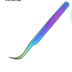 S shaped rainbow tweezer