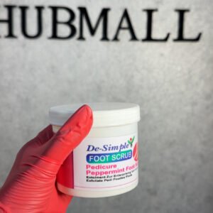 De simple foot scrub